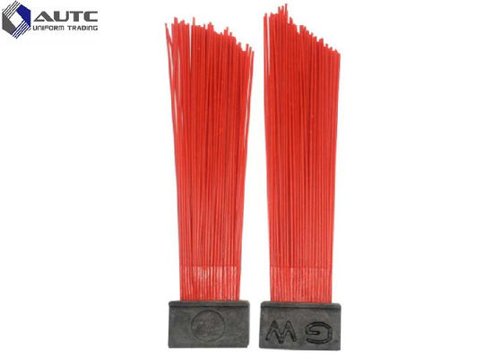 PP Wire Strip Road Sweeper Sanitation  Brushes , PP Mixed Steel Wire Bolck Road Cleaning Brush Durable