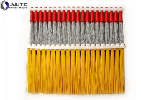 Sweeper Broom Stainless Steel Strip Brush , Industrial Cleaning Brushes Airport Runway