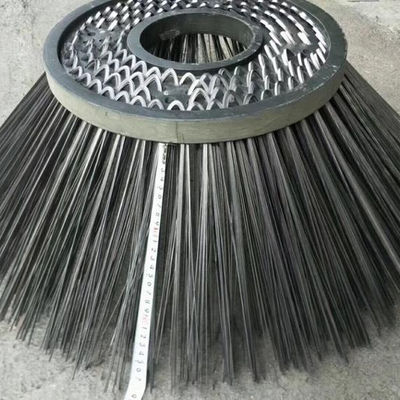 600mm Dia Steelwire Side Broom Kubota Recycled Street Sweeper Brushes