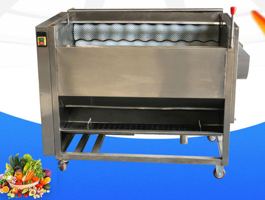 Dust Remove SS304 Potato Peeling Cylindrical Roller Brush
