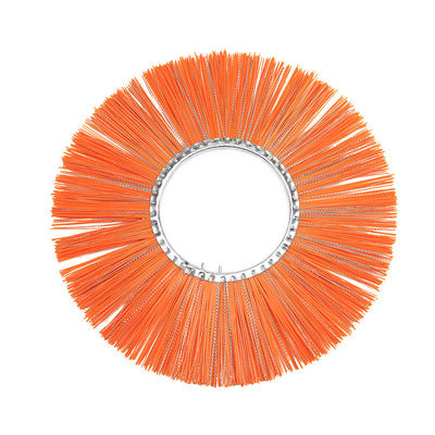 Poly Steel 8mm Pin Flat Recycled  Road Sweeping Machine Brushes
