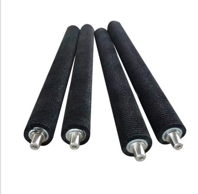 Stainless Steel Shaft Cleaning Roller Wire Brush