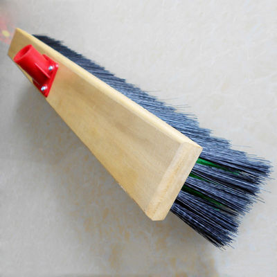 Plastic Bristle Street Sweeping Broom Head Aluminium Handle